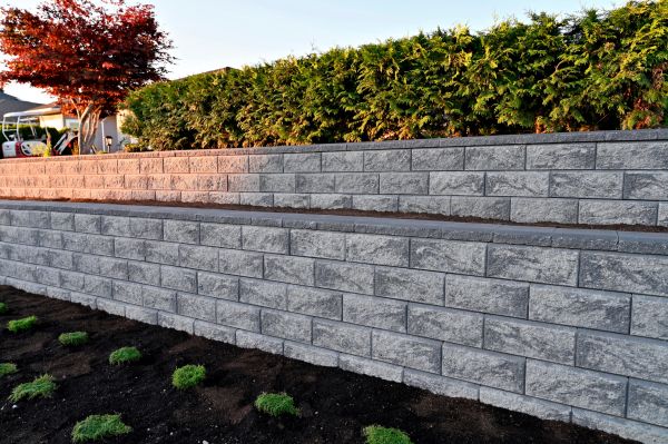 Concrete Retaining Wall Installation in Schaumburg