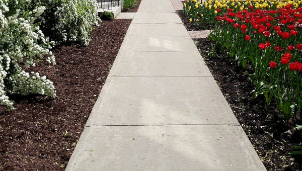 Cement Sidewalk Installation in Schaumburg