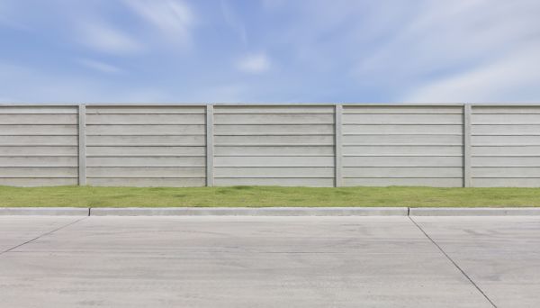 Concrete Fence Installation in Schaumburg