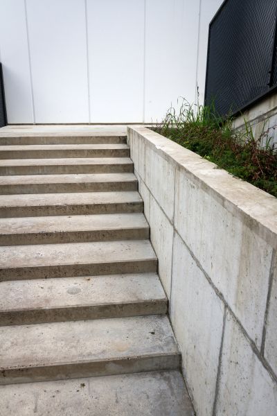Cement Stair Installation in Schaumburg