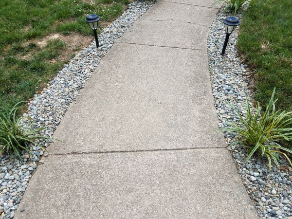 Cement Path Construction in Schaumburg