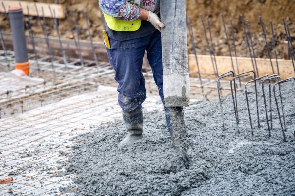 Cabin Foundation Pouring in Schaumburg