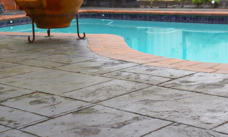 Poolside Concrete Paving